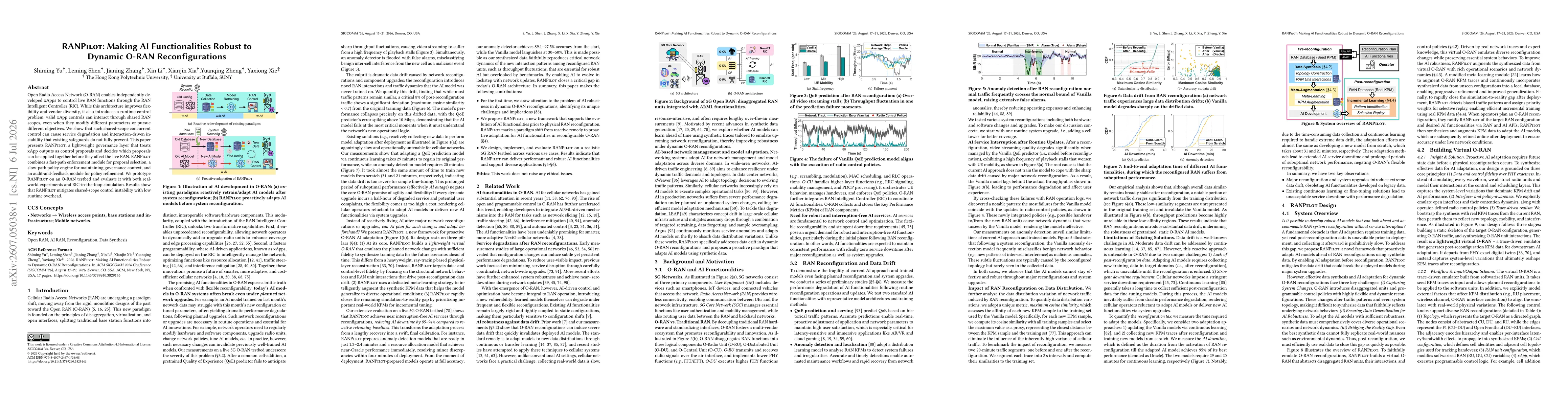 Thumbnail for RANPilot: Making AI Functionalities Robust to Dynamic O-RAN Reconfigurations