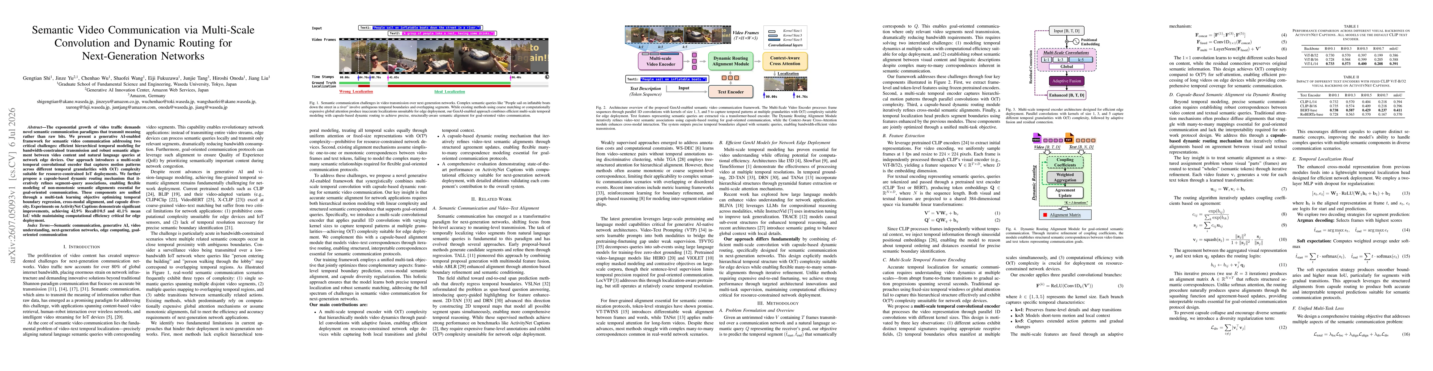 Thumbnail for Semantic Video Communication via Multi-Scale Convolution and Dynamic Routing for Next-Generation Networks
