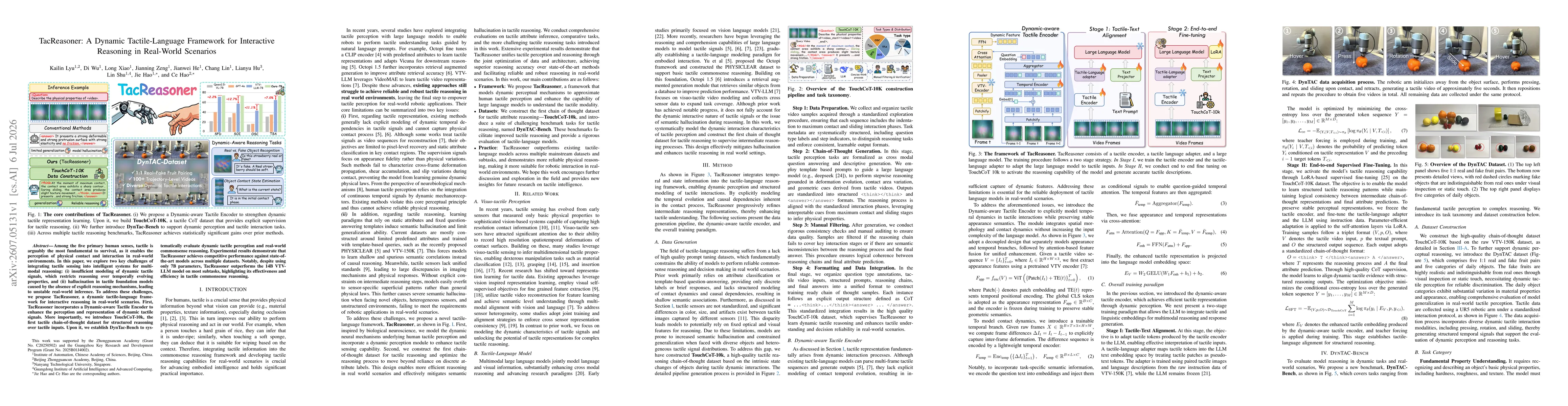 Thumbnail for TacReasoner: A Dynamic Tactile-Language Framework for Interactive Reasoning in Real-World Scenarios