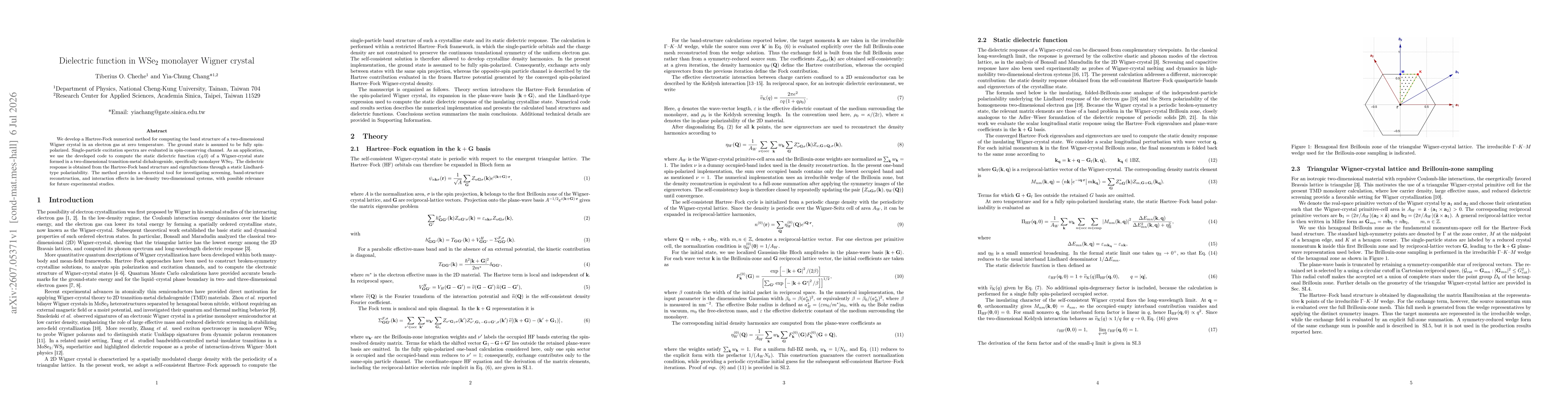 Thumbnail for Dielectric function in WSe2
