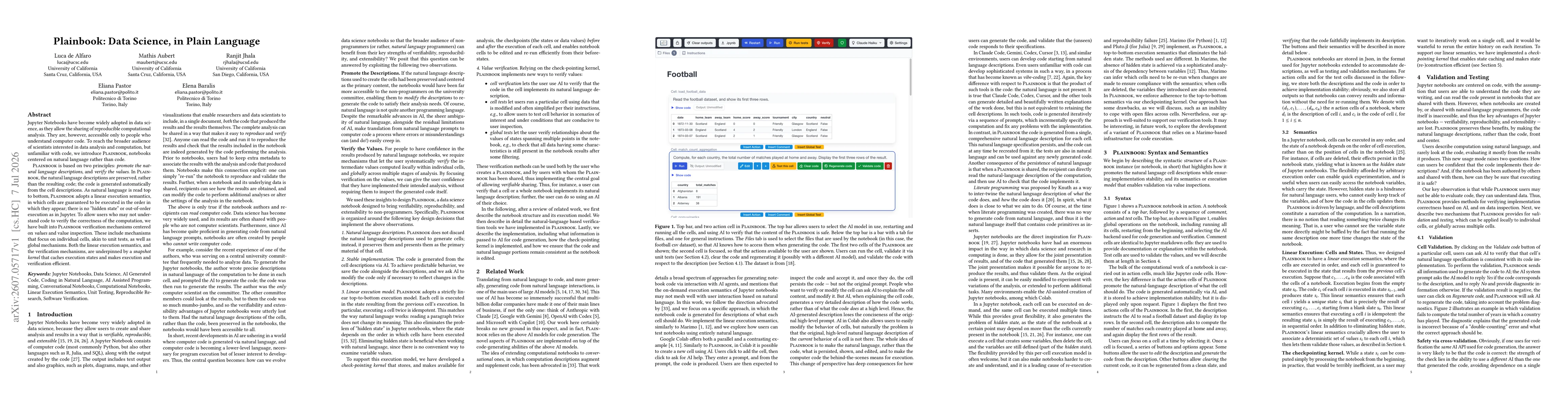 Thumbnail for Plainbook: Data Science, in Plain Language