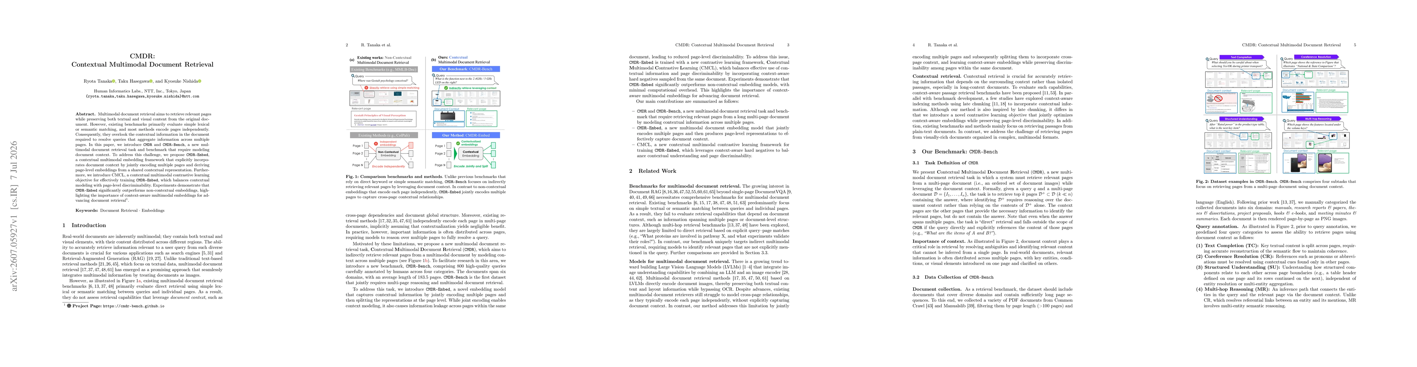 Thumbnail for CMDR: Contextual Multimodal Document Retrieval