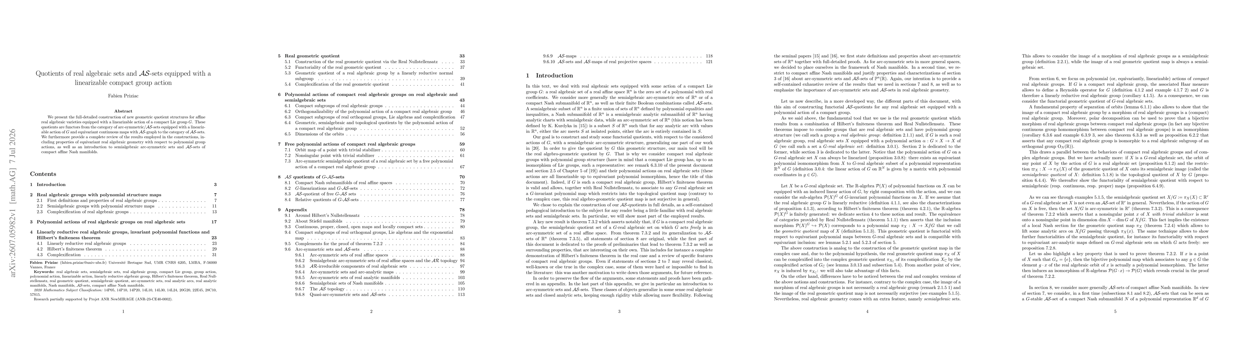 Thumbnail for Quotients of real algebraic sets and AS-sets equipped with a linearizable compact group action