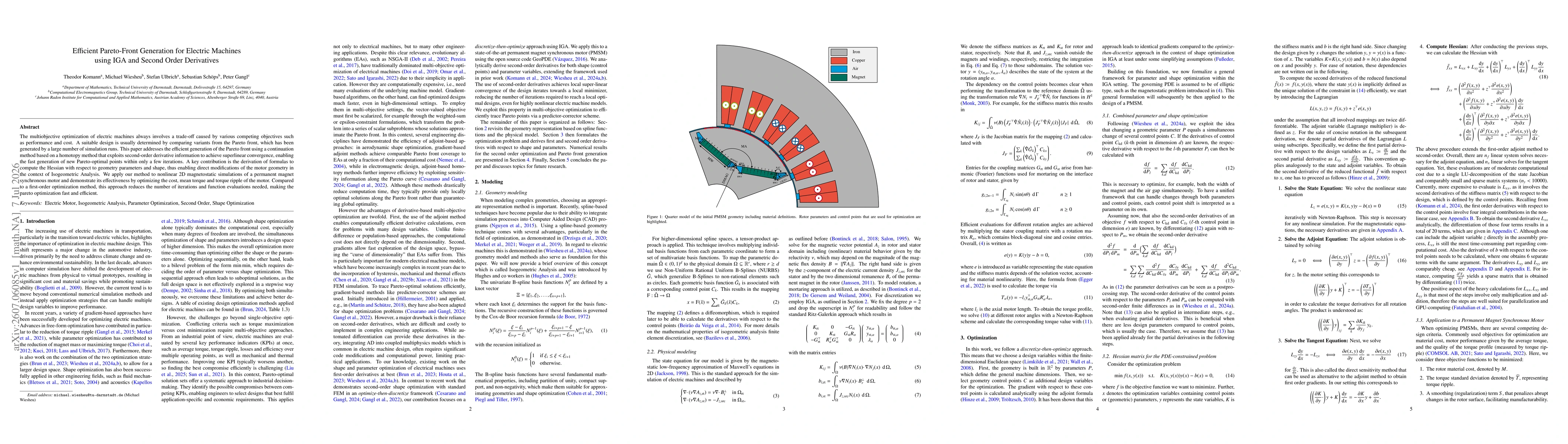 Thumbnail for Efficient Pareto-Front Generation for Electric Machines using IGA and Second Order Derivatives