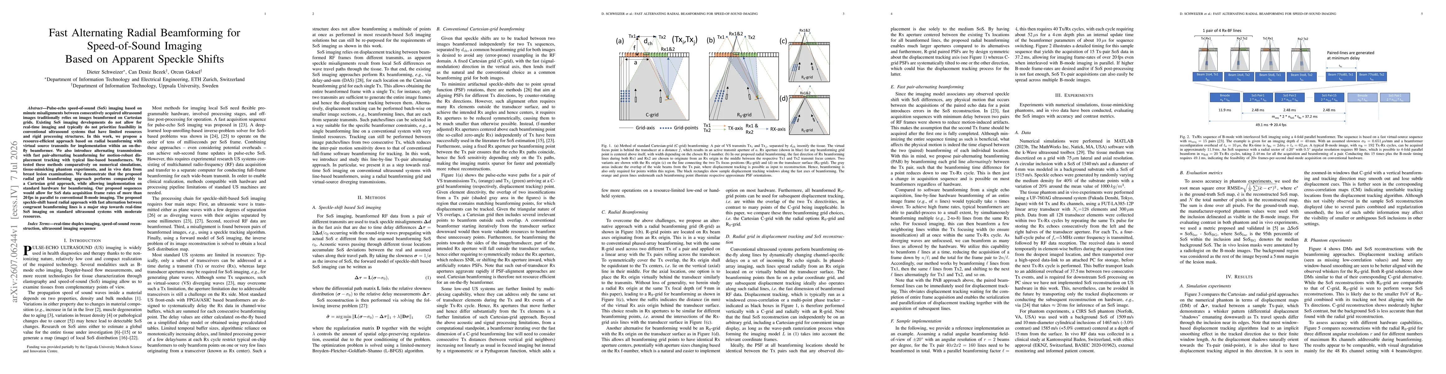 Thumbnail for Fast Alternating Radial Beamforming for Speed-of-Sound Imaging Based on Apparent Speckle Shifts