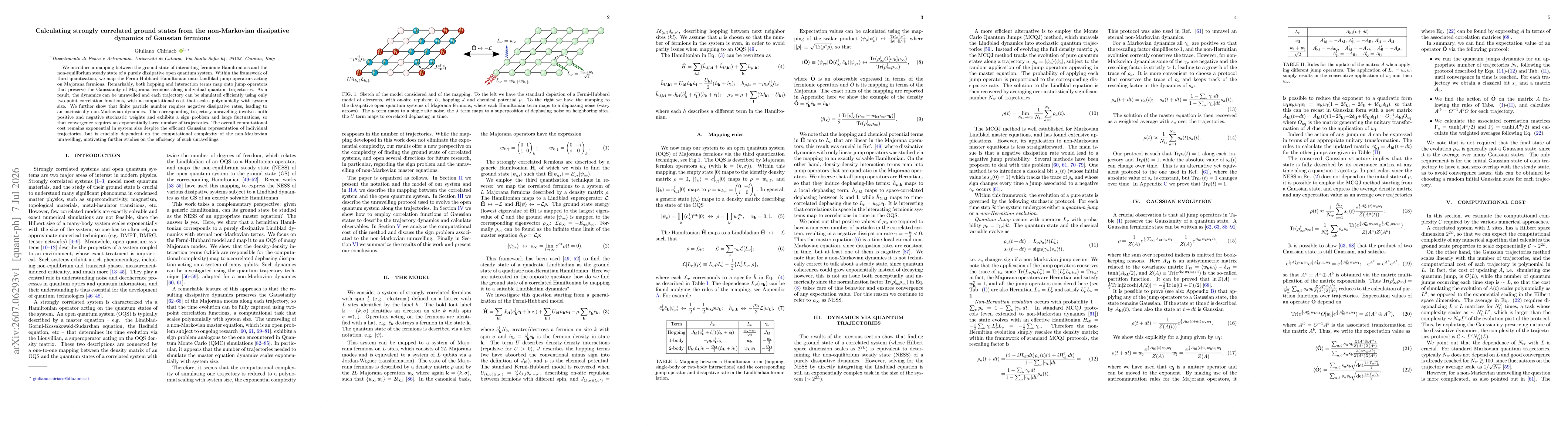 Thumbnail for Calculating strongly correlated ground states from the non-Markovian dissipative dynamics of Gaussian fermions