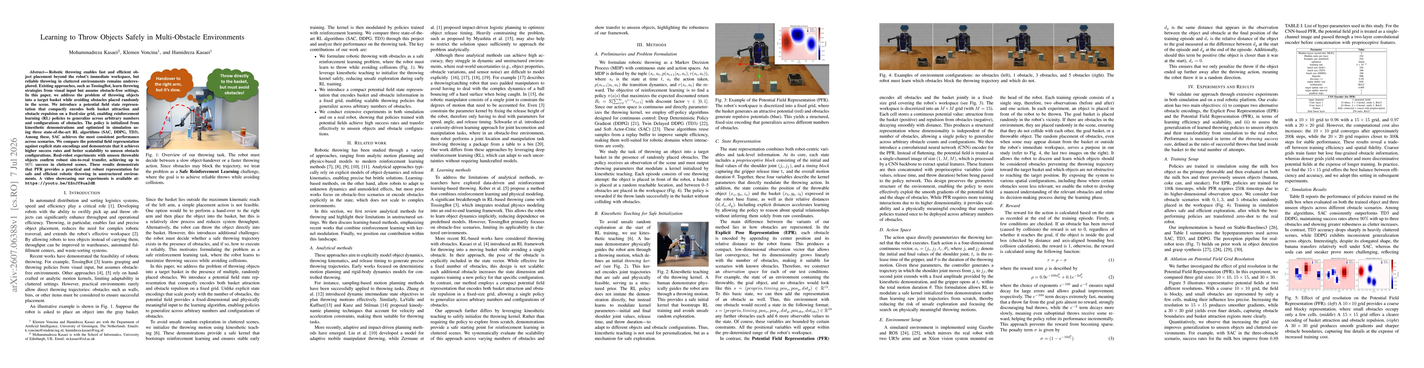 Thumbnail for Learning to Throw Objects Safely in Multi-Obstacle Environments