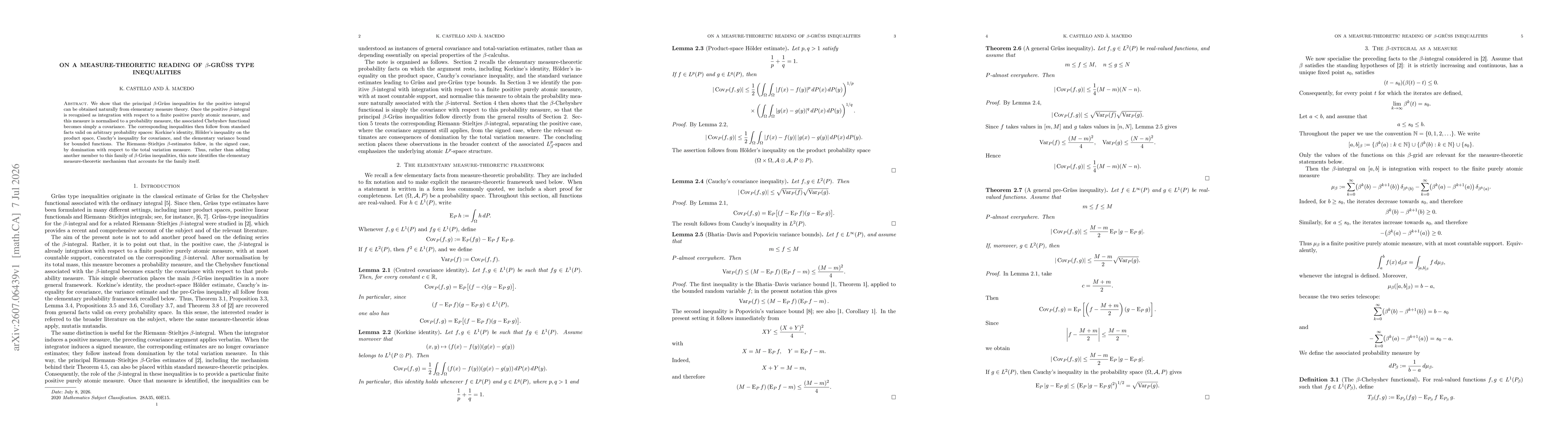 Thumbnail for On a measure-theoretic reading of $β$-Grüss type inequalities