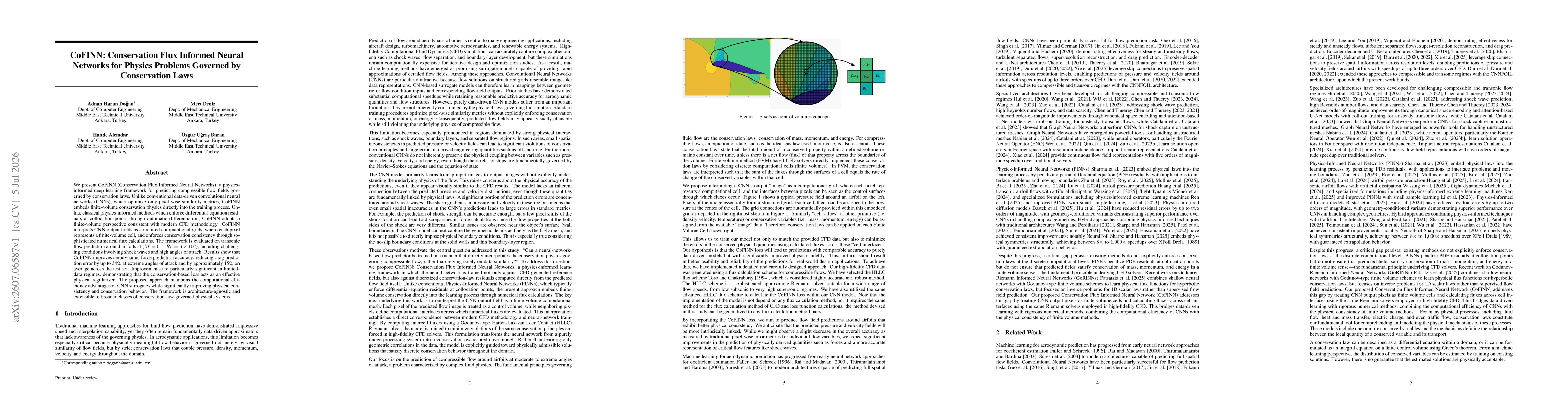 Thumbnail for CoFINN: Conservation Flux Informed Neural Networks for Physics Problems Governed by Conservation Laws