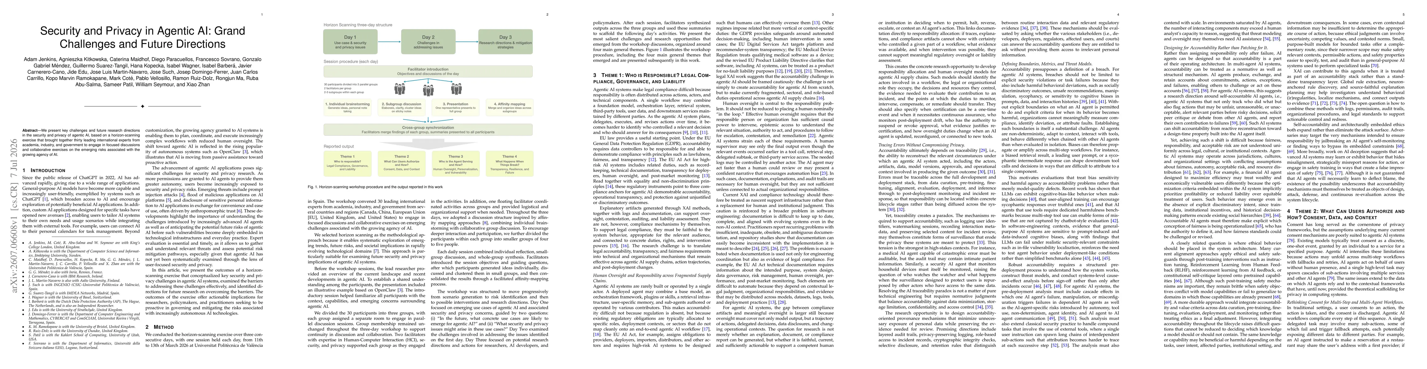 Thumbnail for Security and Privacy in Agentic AI: Grand Challenges and Future Directions