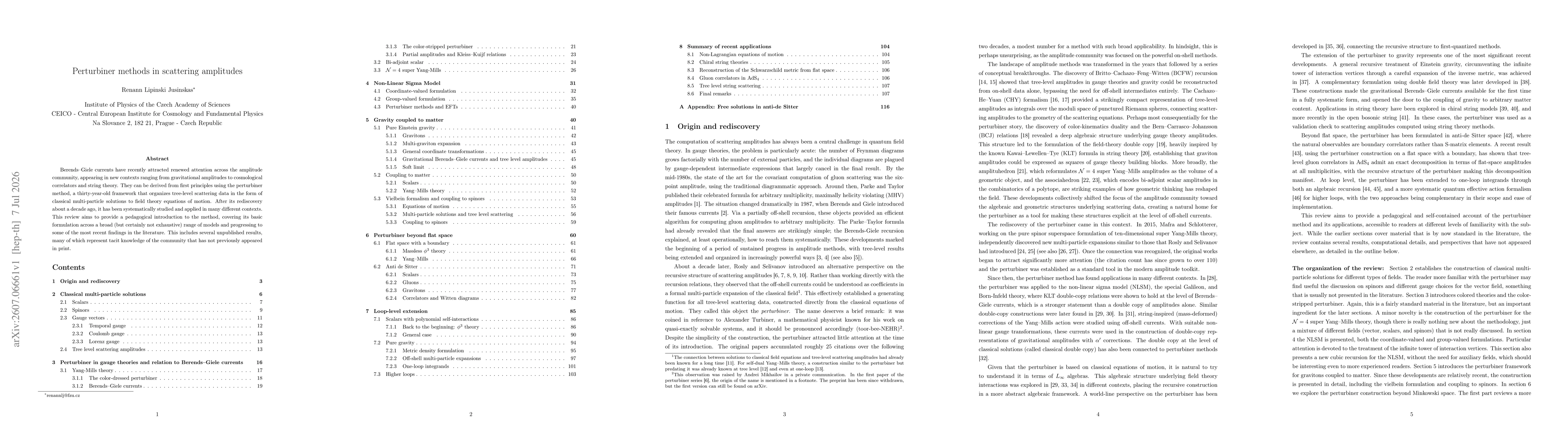 Thumbnail for Perturbiner methods in scattering amplitude