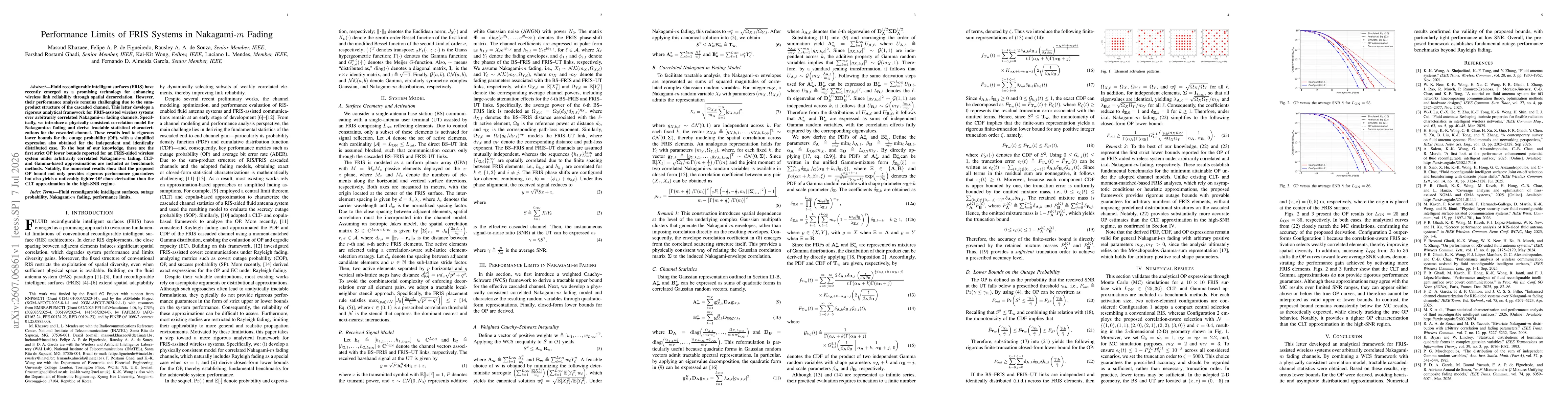 Thumbnail for Performance Limits of FRIS Systems in Nakagami-$m$ Fading
