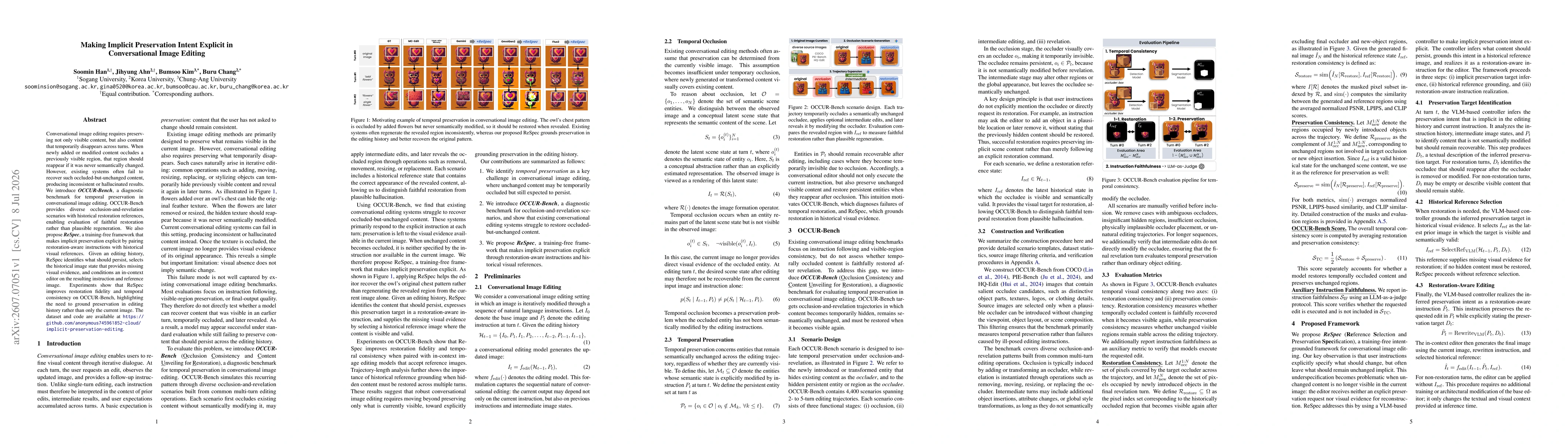 Thumbnail for Making Implicit Preservation Intent Explicit in Conversational Image Editing