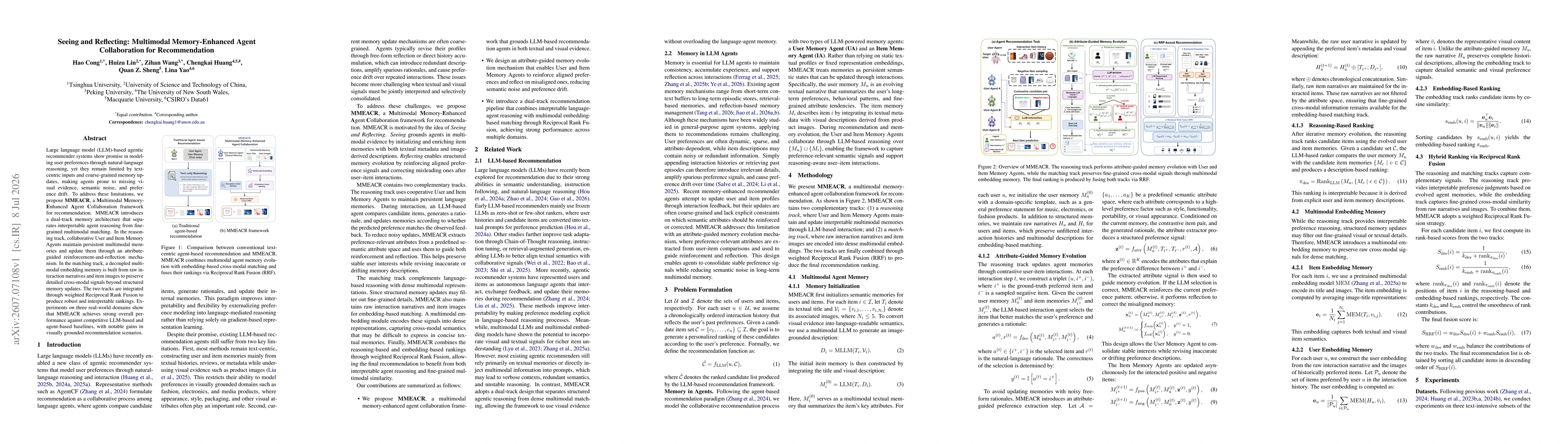Thumbnail for Seeing and Reflecting: Multimodal Memory-Enhanced Agent Collaboration for Recommendation