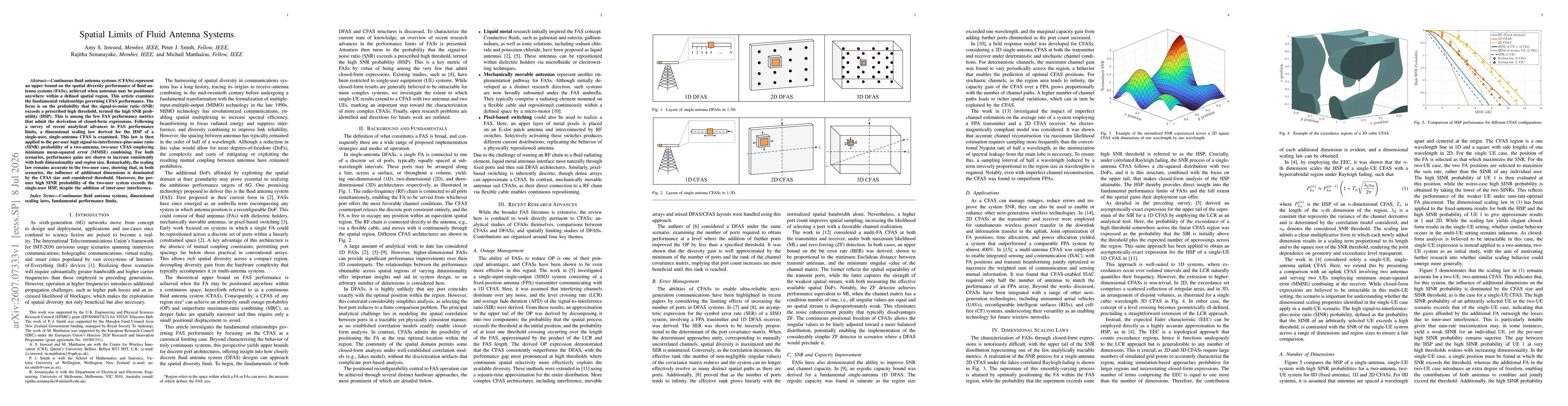 Thumbnail for Spatial Limits of Fluid Antenna Systems