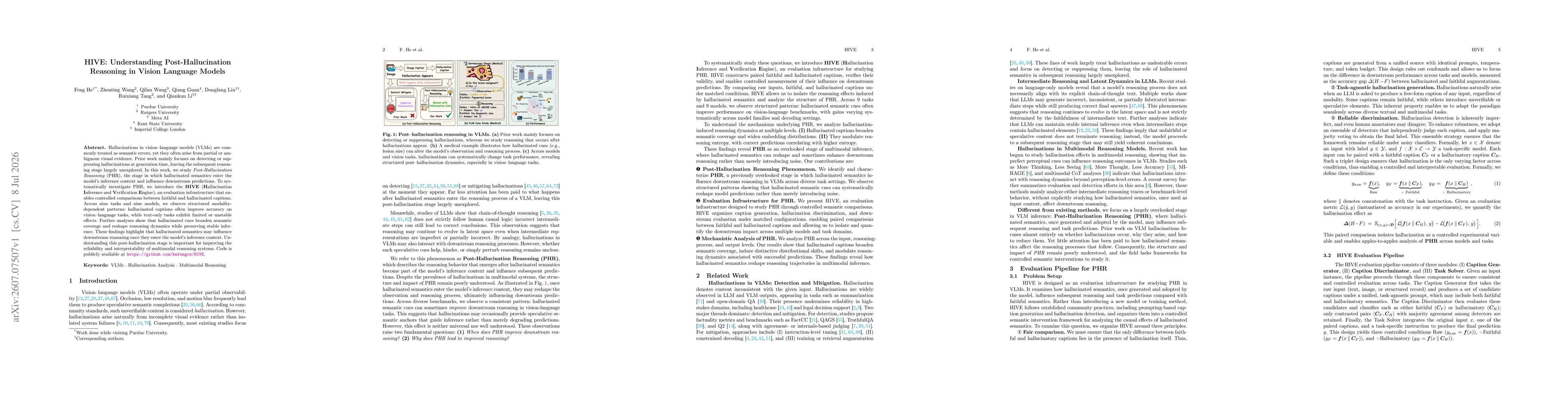 Thumbnail for HIVE: Understanding Post-Hallucination Reasoning in Vision Language Models