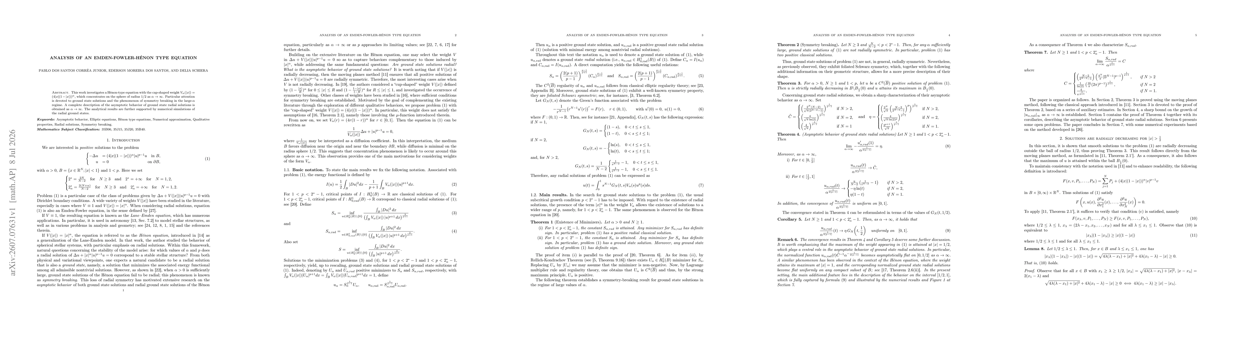 Thumbnail for Analysis of an Emden-Fowler-Hénon type equation