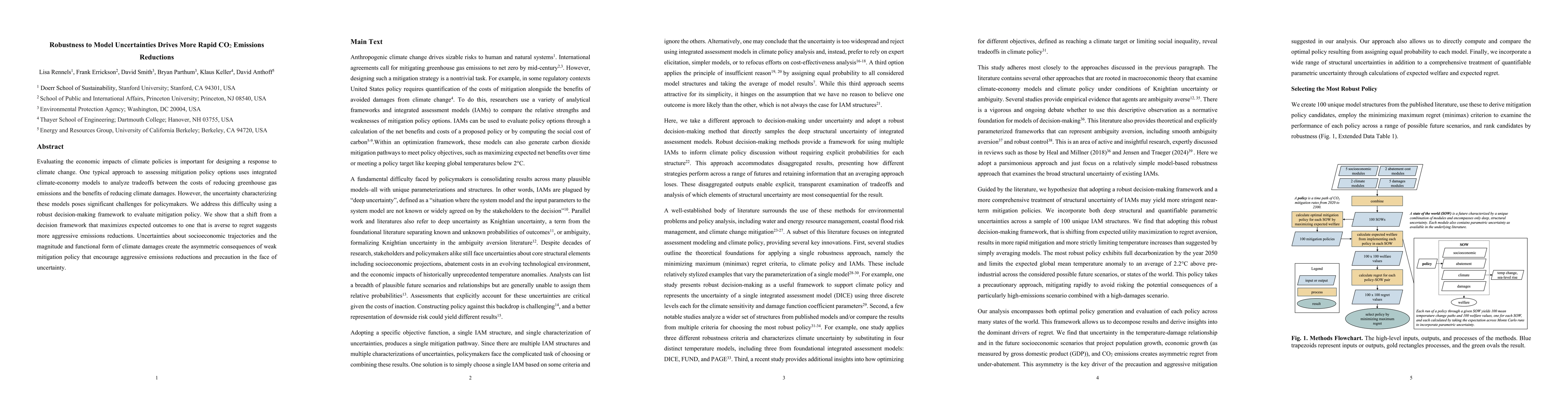 Thumbnail for Robustness to Model Uncertainties Drives More Rapid CO2 Emissions Reductions