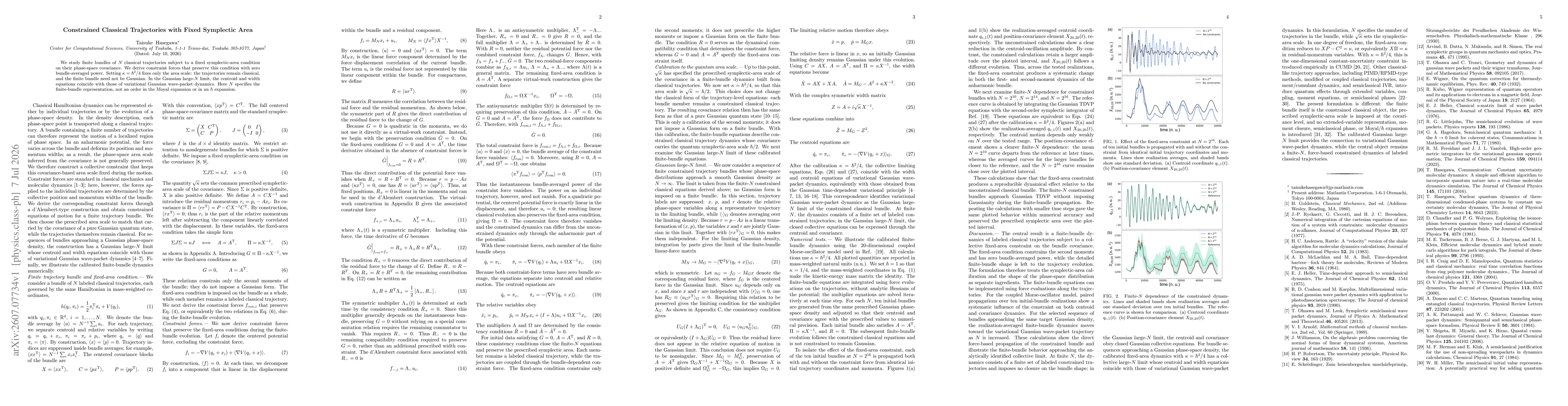 Thumbnail for Constrained Classical Trajectories with Fixed Symplectic Area
