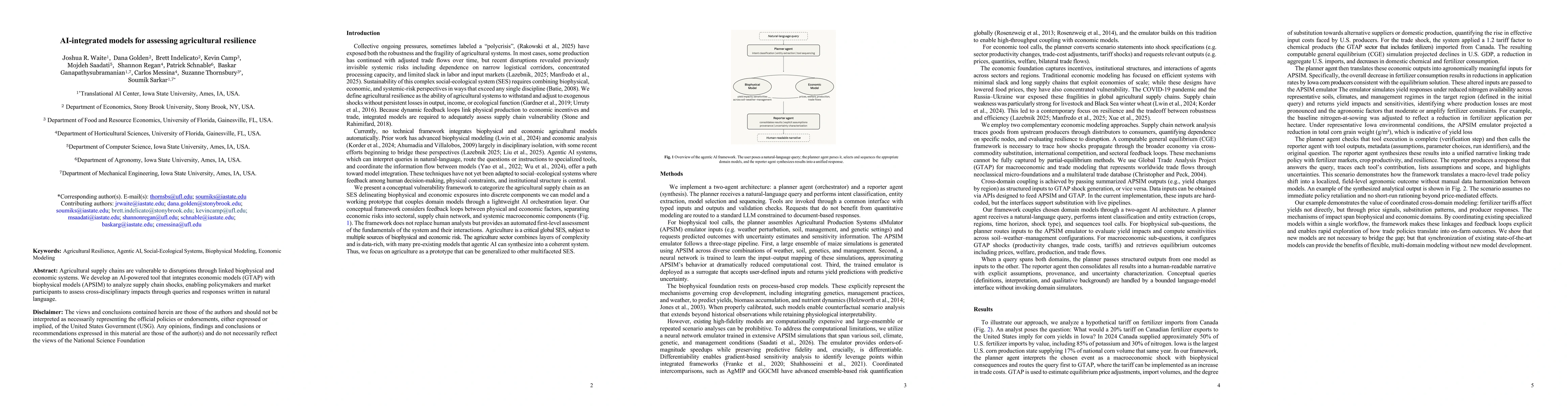 Thumbnail for AI-integrated models for assessing agricultural resilience