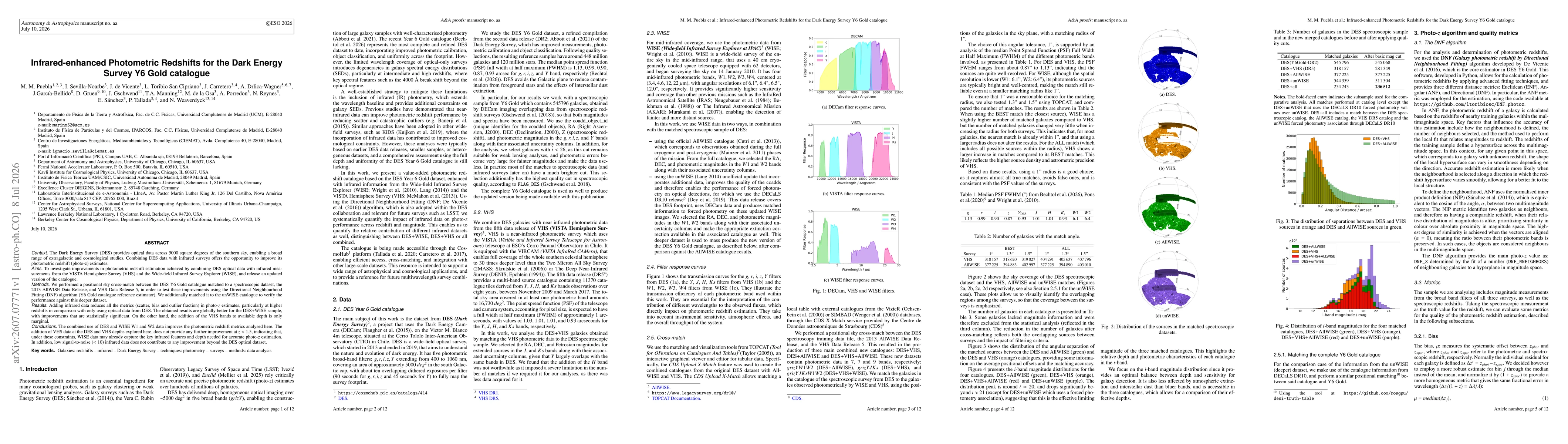 Thumbnail for Infrared-enhanced Photometric Redshifts for the Dark Energy Survey Y6 Gold catalogue