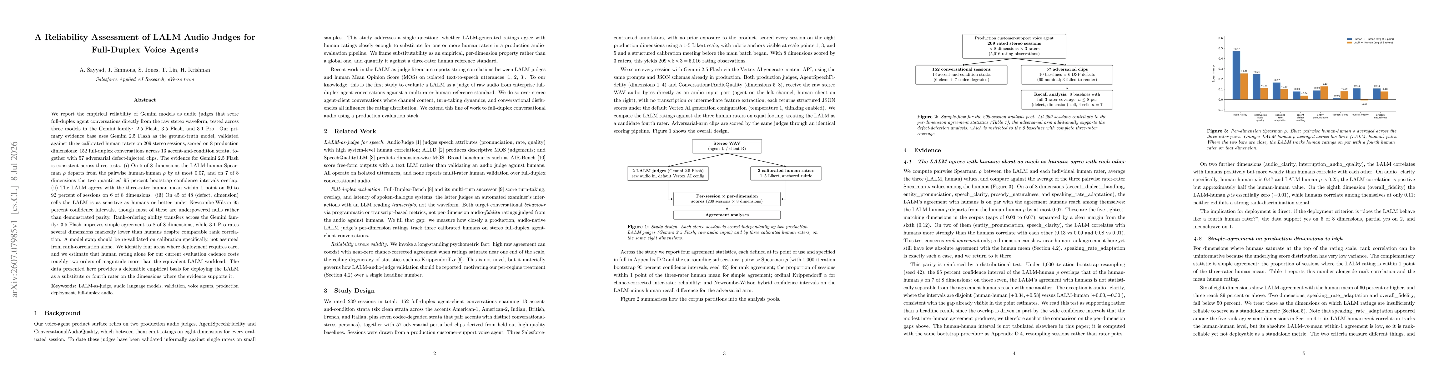 Thumbnail for A Reliability Assessment of LALM Audio Judges for Full-Duplex Voice Agents
