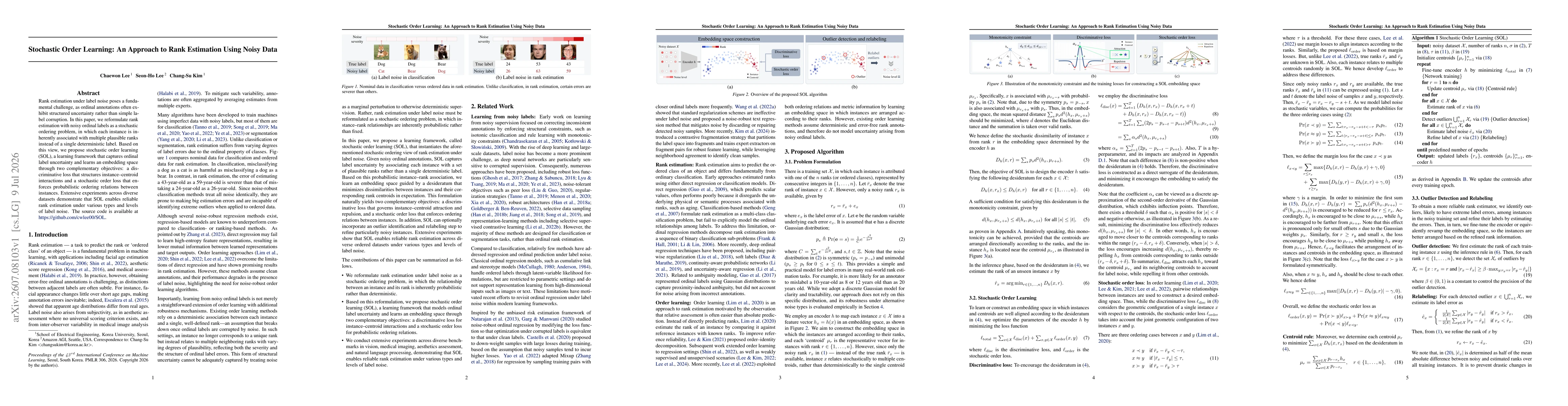 Thumbnail for Stochastic Order Learning: An Approach to Rank Estimation Using Noisy Data