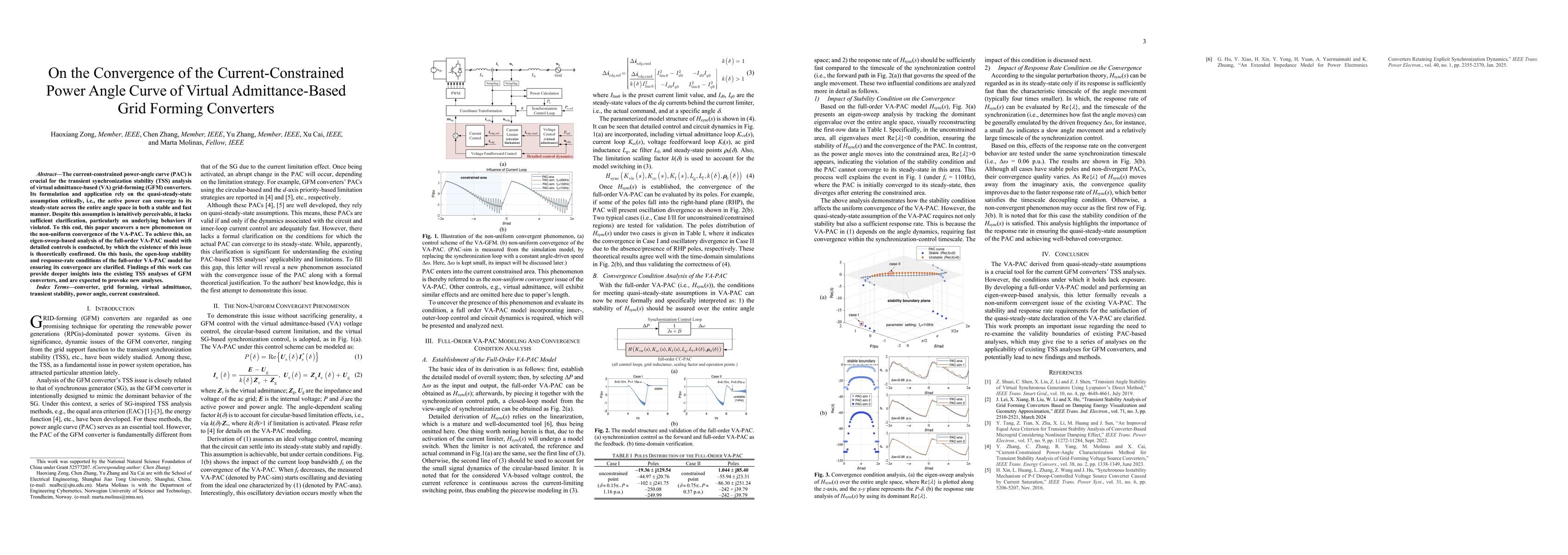 Thumbnail for On the Convergence of the Current-Constrained Power Angle Curve of Virtual Admittance-Based Grid Forming Converters