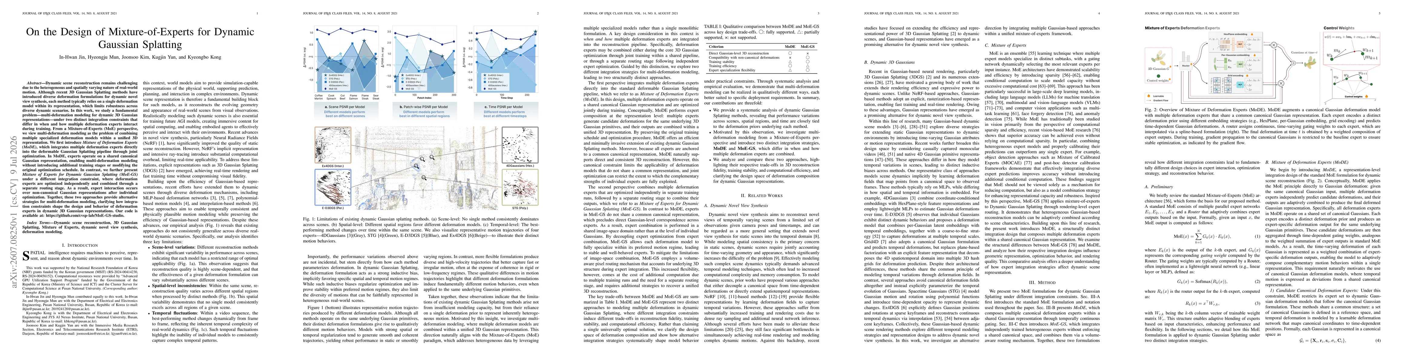 Thumbnail for On the Design of Mixture-of-Experts for Dynamic Gaussian Splatting