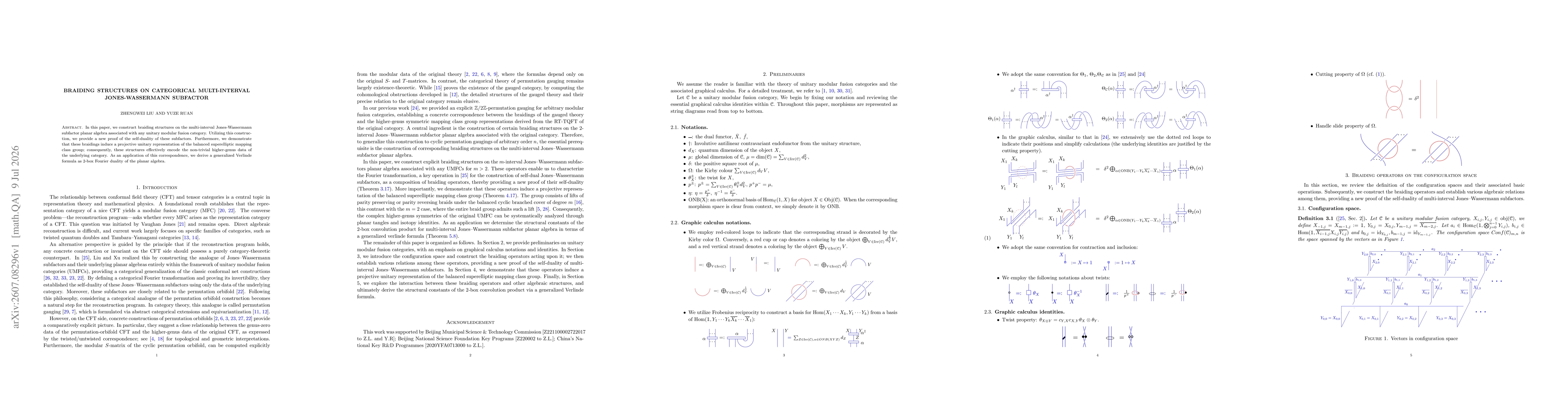 Thumbnail for Braiding structures on categorical multi-Interval Jones-Wassermann subfactor