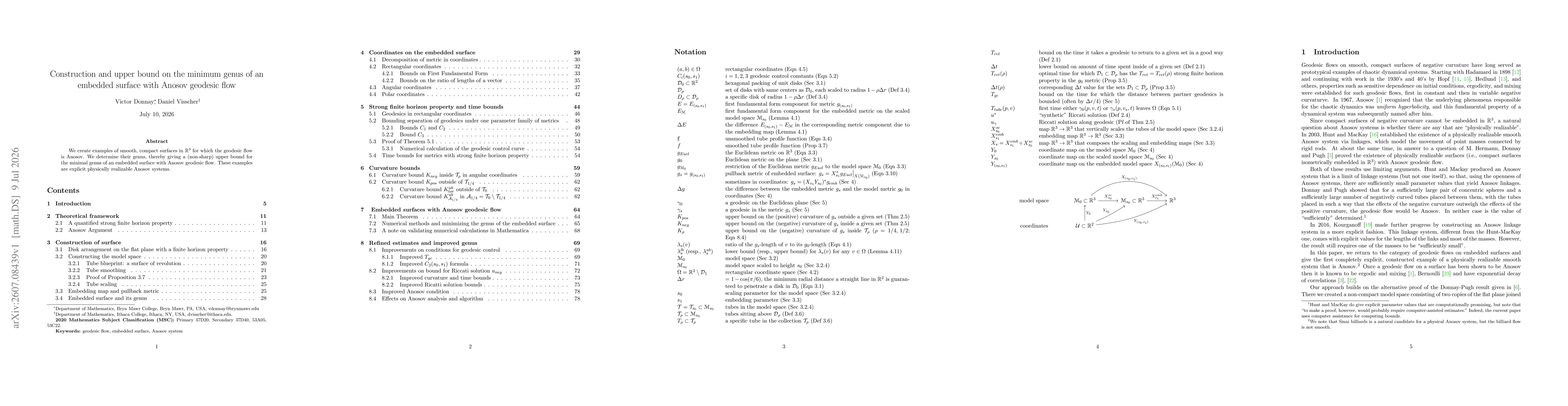 Thumbnail for Construction and upper bound on the minimum genus of an embedded surface with Anosov geodesic flow