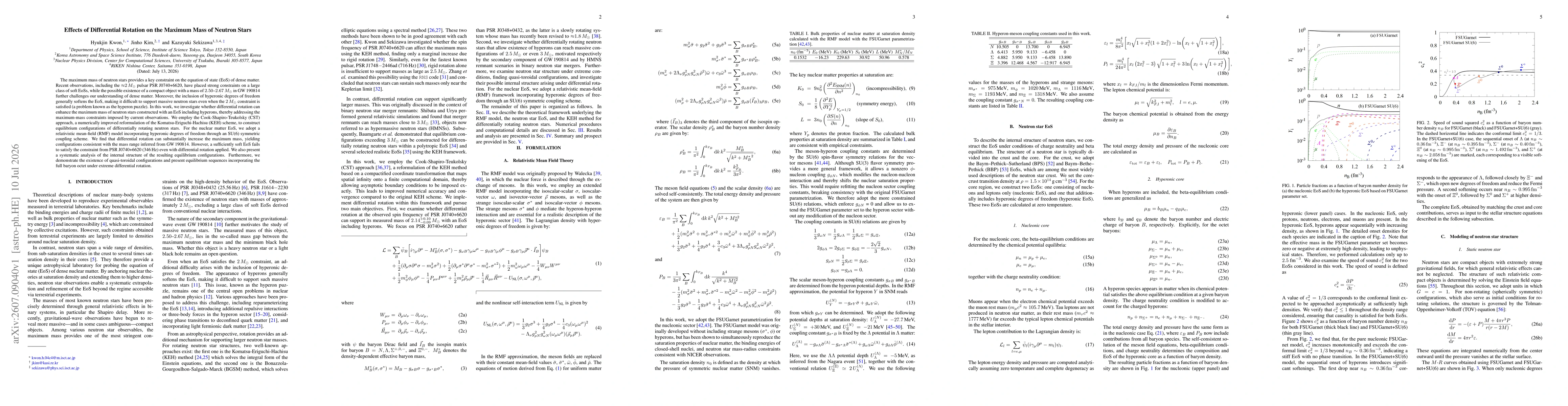 Thumbnail for Effects of Differential Rotation on the Maximum Mass of Neutron Stars