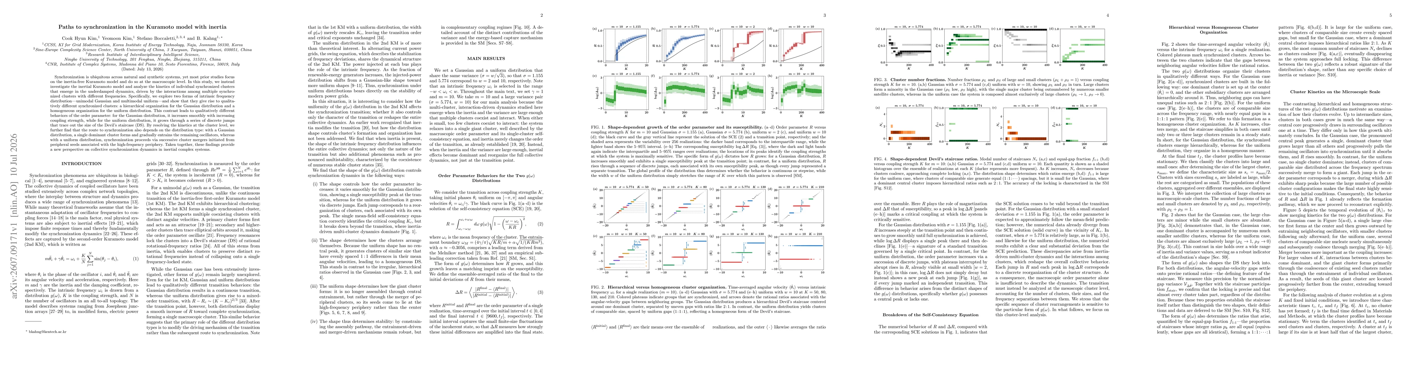 Thumbnail for Paths to synchronization in the Kuramoto model with inertia
