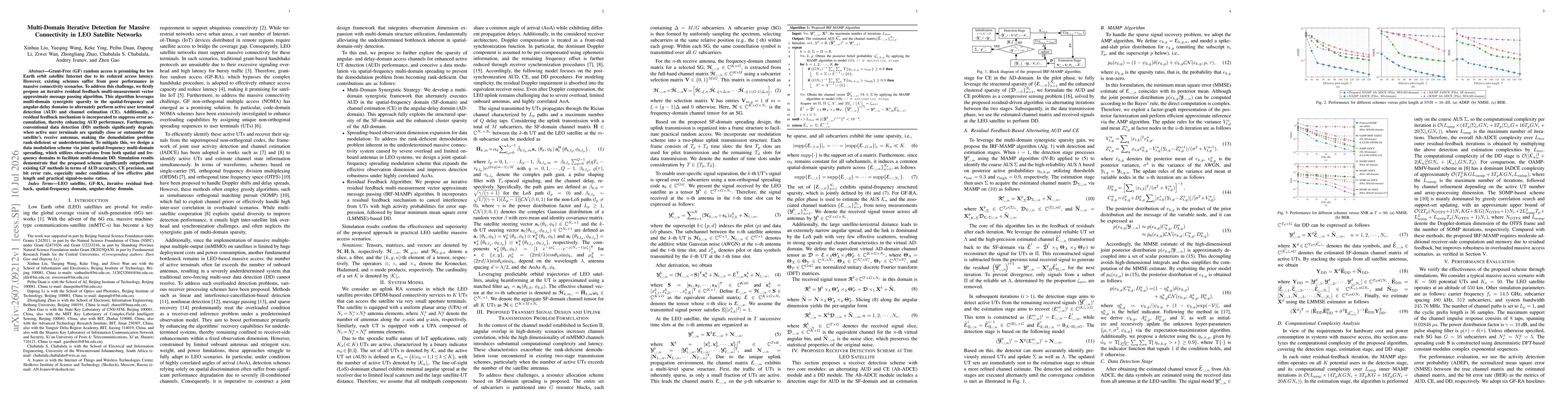 Thumbnail for Multi-Domain Iterative Detection for Massive Connectivity in LEO Satellite Networks