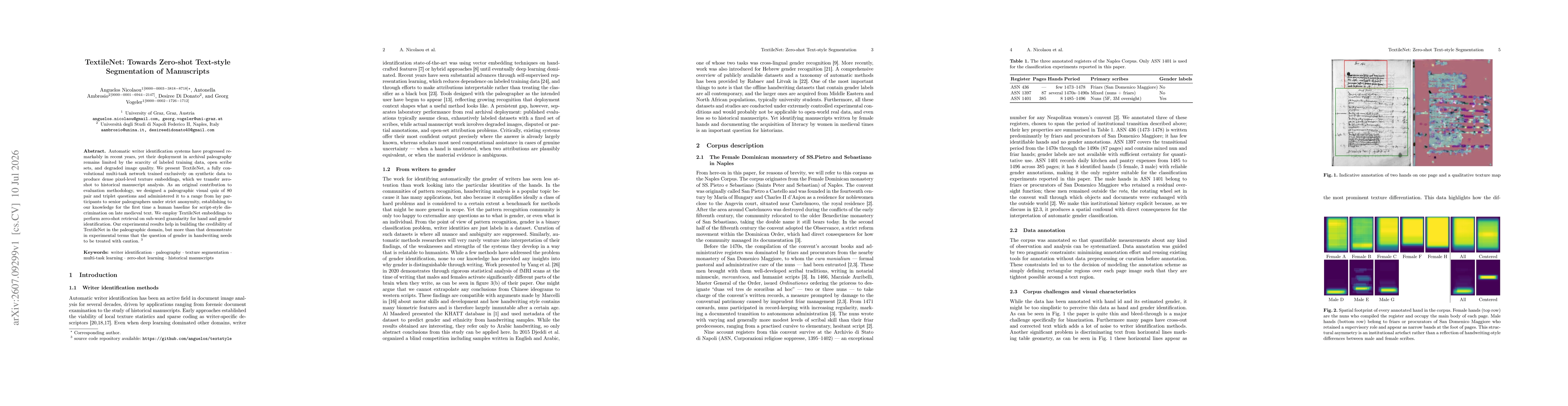 Thumbnail for TextileNet: Towards Zero-shot Text-style Segmentation of Manuscripts