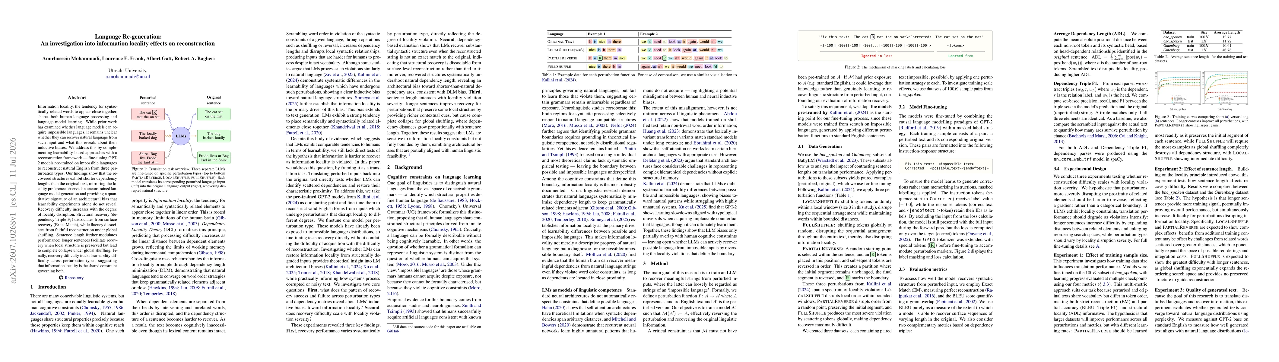 Thumbnail for Language Re-generation: An investigation into information locality effects on reconstruction