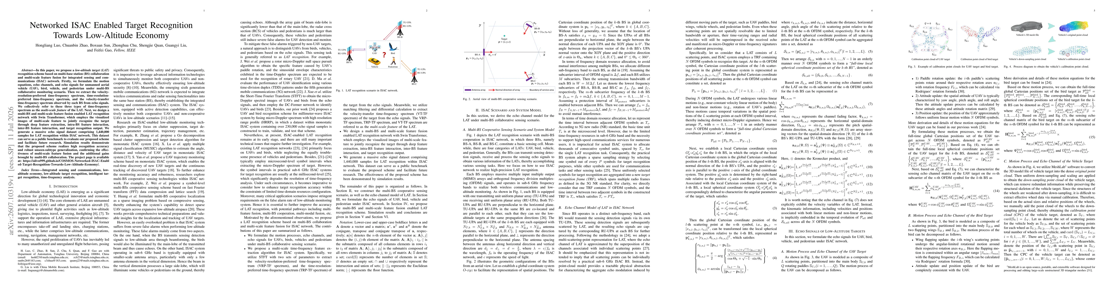 Thumbnail for Networked ISAC Enabled Target Recognition Towards Low-Altitude Economy