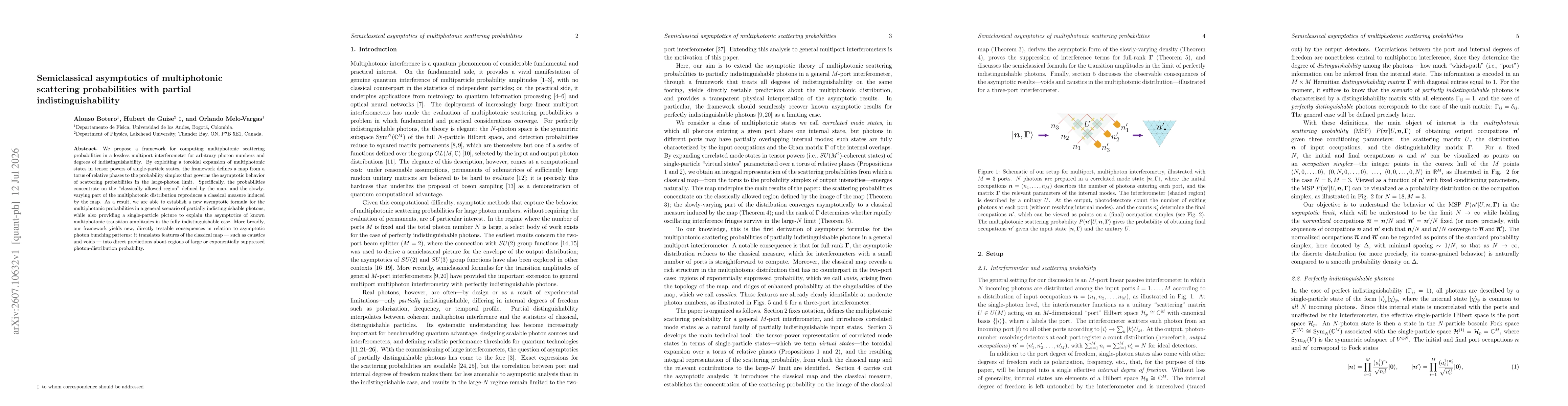 Thumbnail for Semiclassical asymptotics of multiphotonic scattering probabilities with partial indistinguishability