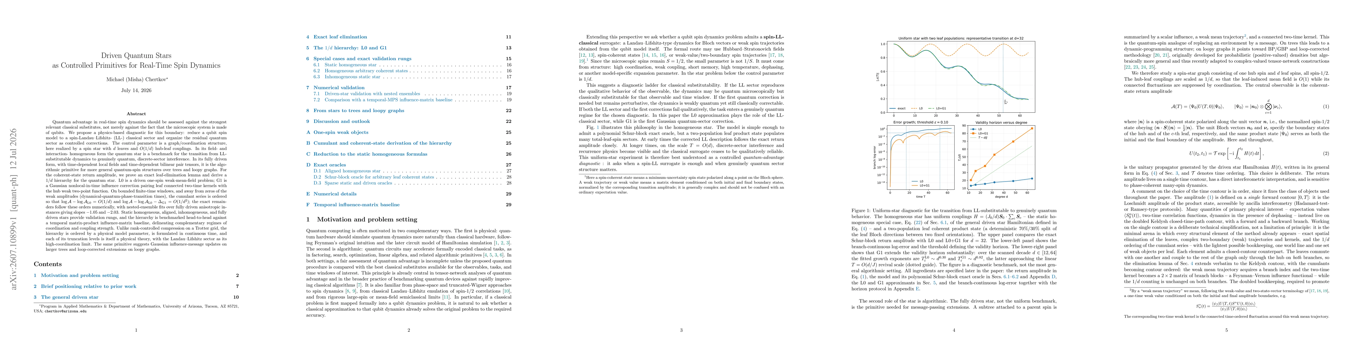 Thumbnail for Driven Quantum Stars as Controlled Primitives for Real-Time Spin Dynamics