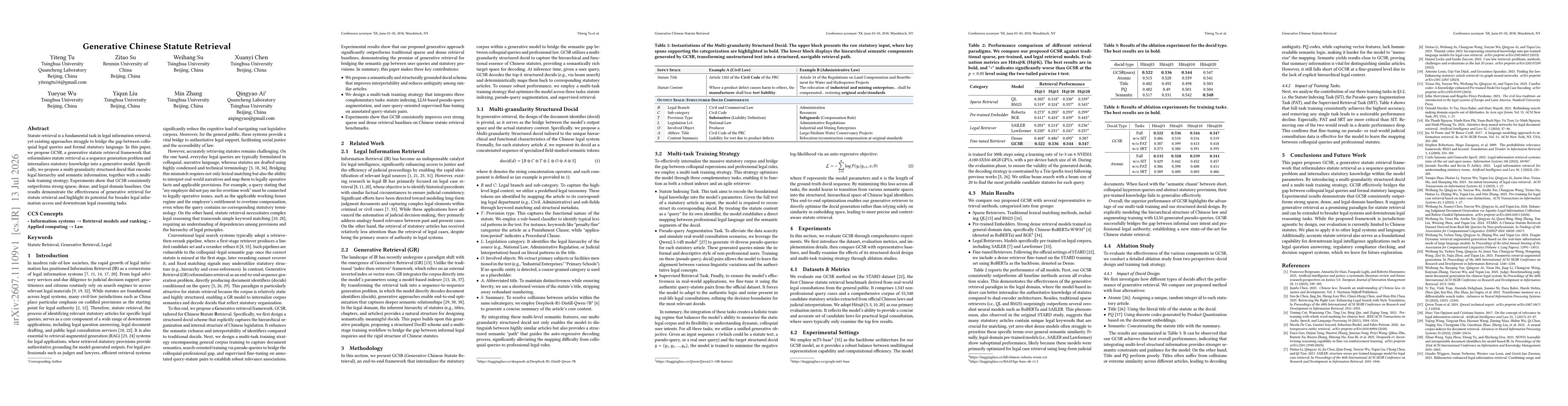 Thumbnail for Generative Chinese Statute Retrieval