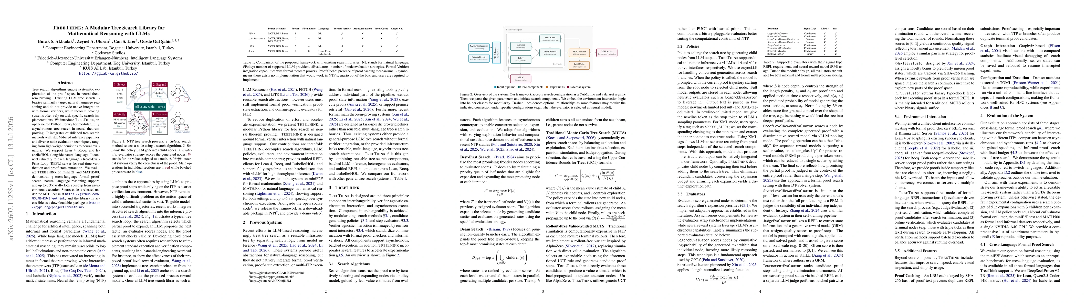 Thumbnail for TreeThink: A Modular Tree Search Library for Mathematical Reasoning with LLMs