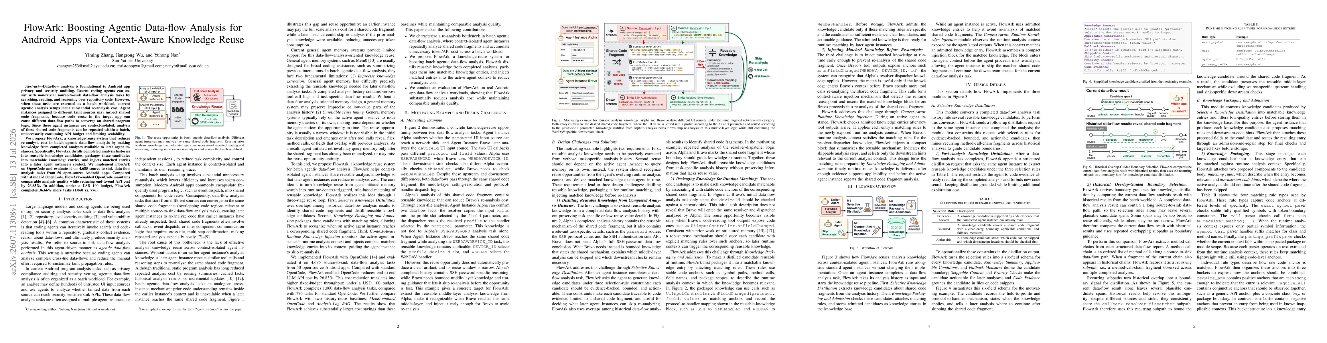 Thumbnail for FlowArk: Boosting Agentic Data-flow Analysis for Android Apps via Context-Aware Knowledge Reuse