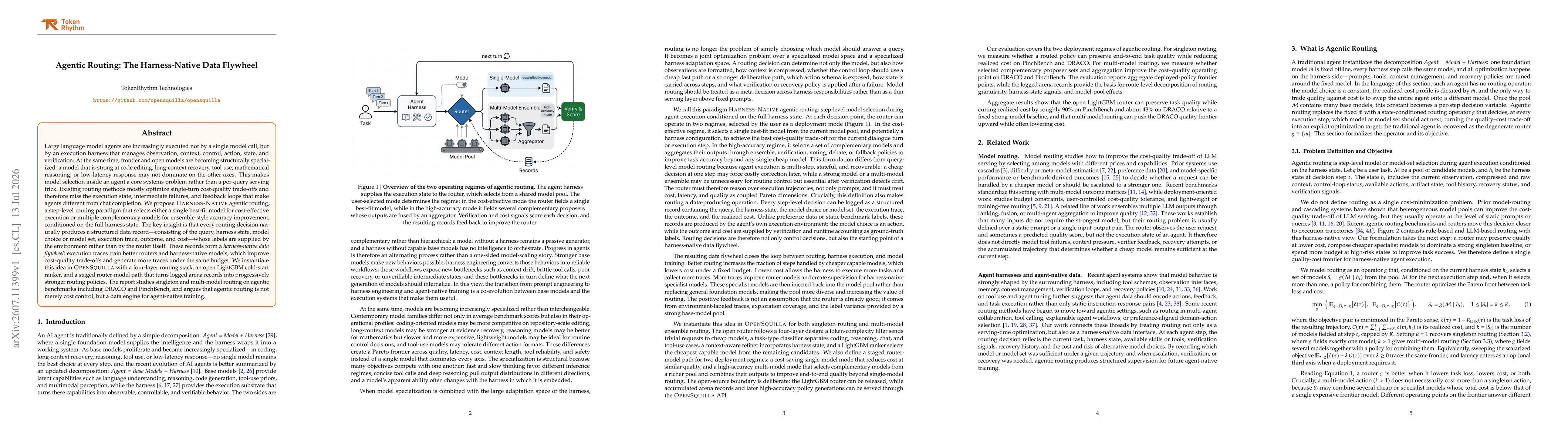 Thumbnail for Agentic Routing: The Harness-Native Data Flywheel