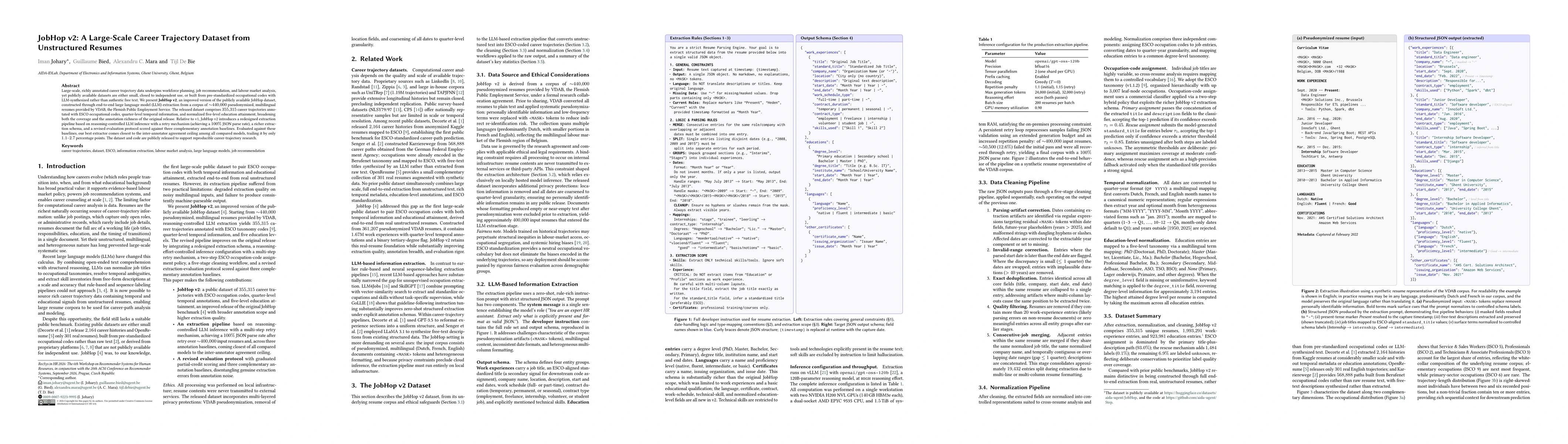 Thumbnail for JobHop v2: A Large-Scale Career Trajectory Dataset from Unstructured Resumes
