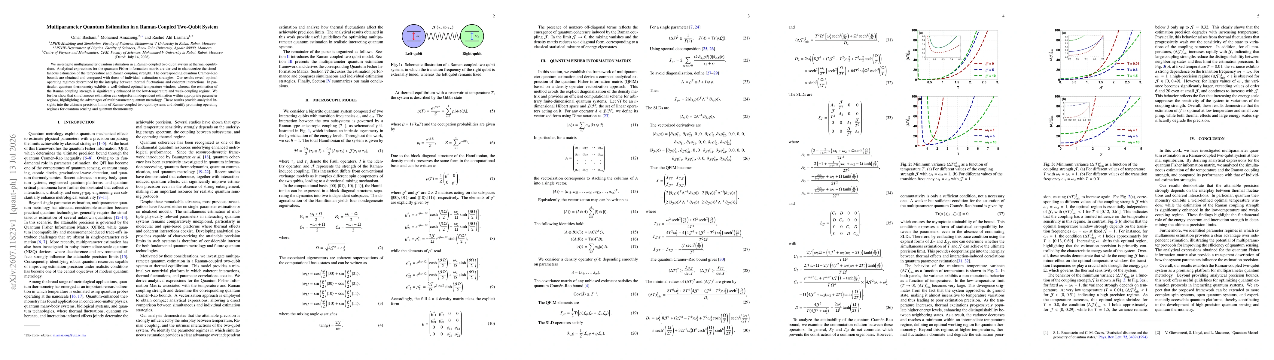 Thumbnail for Multiparameter Quantum Estimation in a Raman-Coupled Two-Qubit System