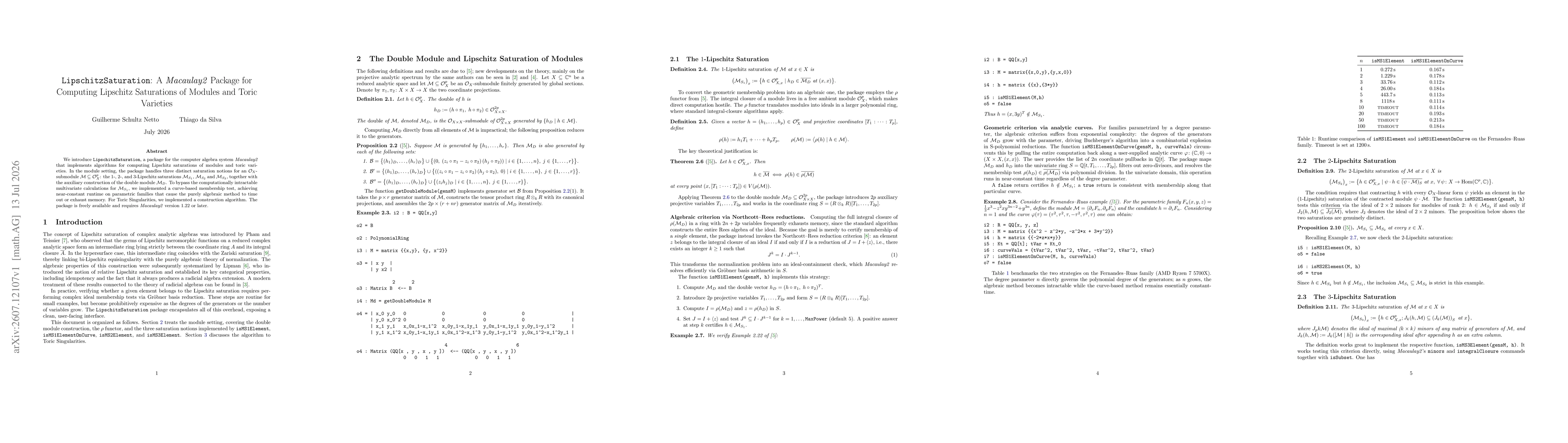 Thumbnail for LipschitzSaturation: A Macaulay2 Package for Computing Lipschitz Saturations of Modules and Toric Varieties