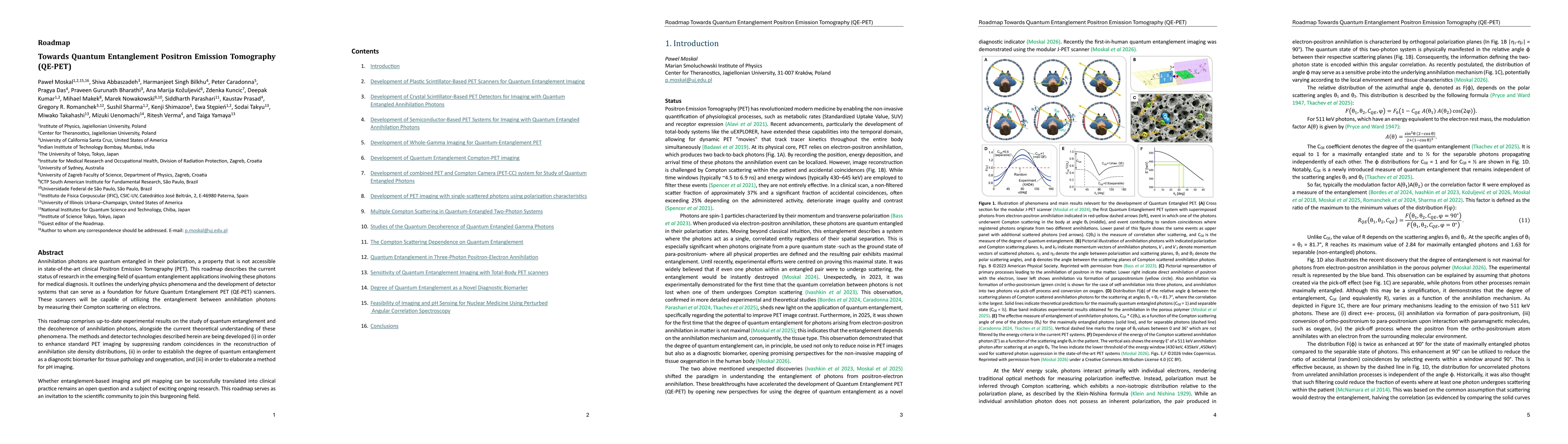 Thumbnail for Roadmap Towards Quantum Entanglement Positron Emission Tomography (QE-PET)