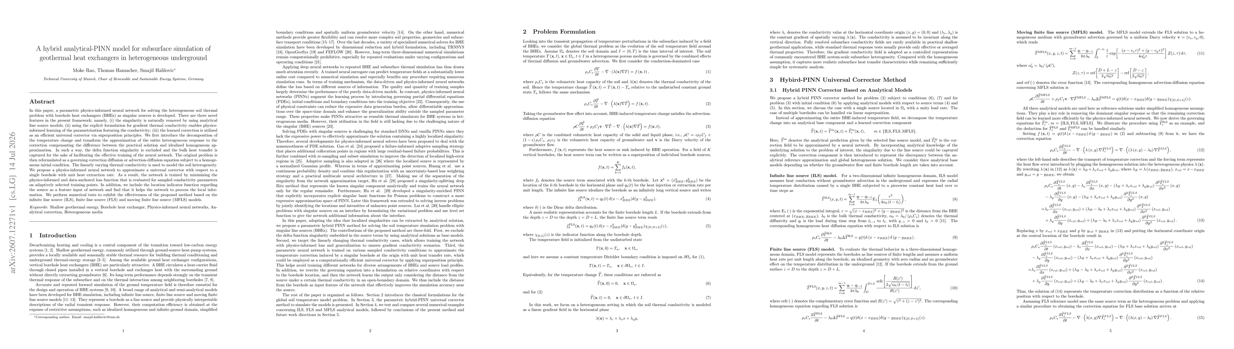 Thumbnail for A hybrid analytical-PINN model for subsurface simulation of geothermal heat exchangers in heterogeneous underground