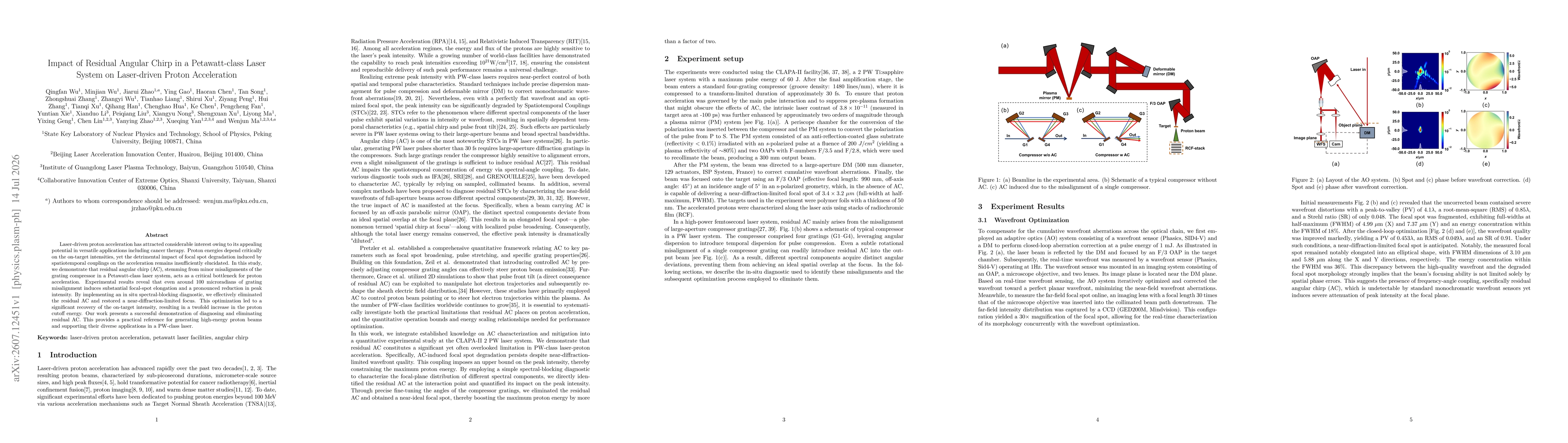 Thumbnail for Impact of Residual Angular Chirp in a Petawatt-class Laser System on Laser-driven Proton Acceleration
