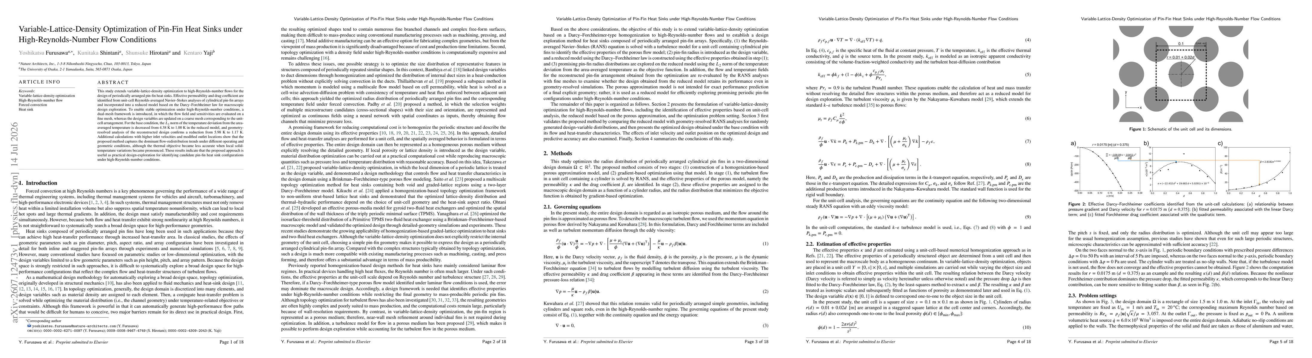 Thumbnail for Variable-Lattice-Density Optimization of Pin-Fin Heat Sinks under High-Reynolds-Number Flow Conditions